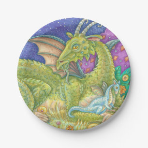 Baby Dragon Fantasy PAPER PLATTE DER nächsten Gene Pappteller