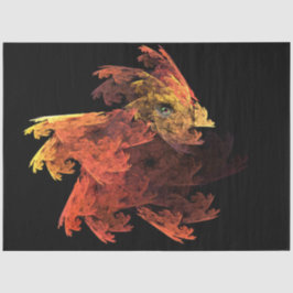 Baby Dragon Fraktal Art Decoupage Seidenpapier