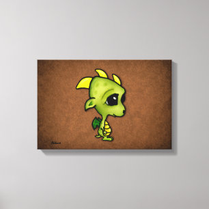 Baby Dragon Leinwanddruck