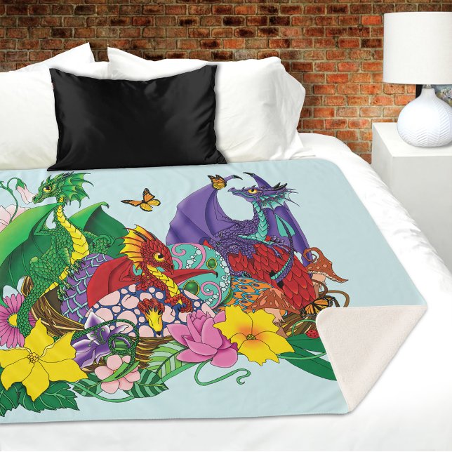 Baby Dragon Nest Fantasy Sherpadecke (Von Creator hochgeladen)