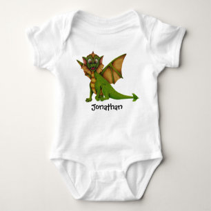 Baby Dragon Personalisiert Baby Strampler