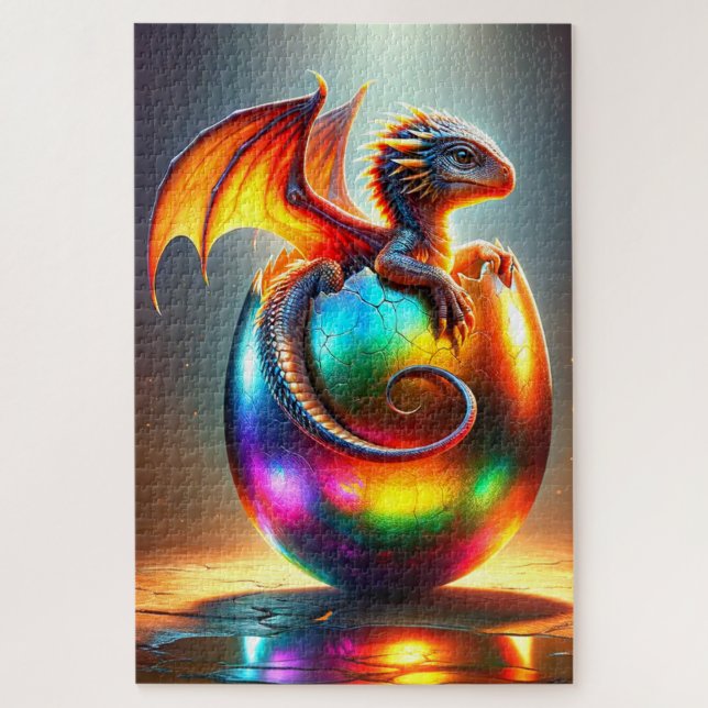 Baby Dragon Puzzle (Vertikal)