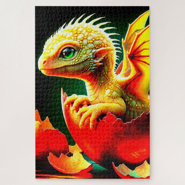 Baby Dragon Puzzle (Vertikal)