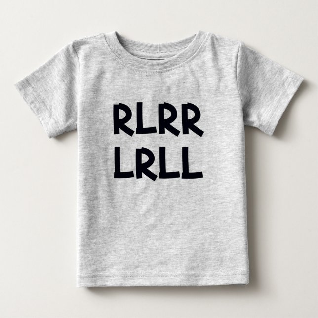 Baby Drummer - Paradiddle T-shirt (Vorderseite)