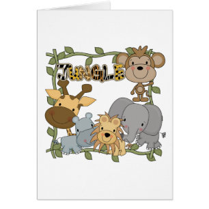 Baby-Dschungel-Tier-T-Shirts und Geschenke