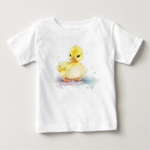 Baby Duck 2 Wasserfarbe T-shirt