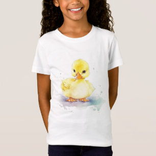Baby Duck 2 Watercolor T - Shirt