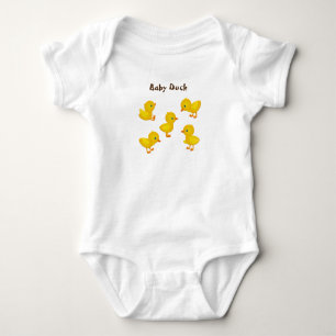 Baby Duck Bodysuit Baby Strampler
