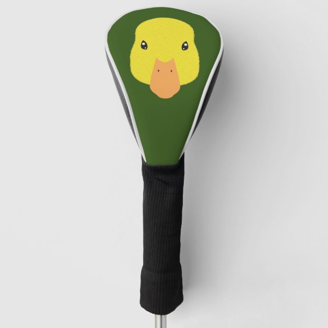 Baby Duck Face Golf Headcover (Vorderseite)