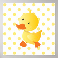 Baby Duck Niedlich Kinderzimmer Art