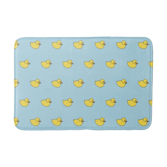 Baby Duckie Kids Ducks Badezimmer Mat Rug Badematte (Vorderseite)