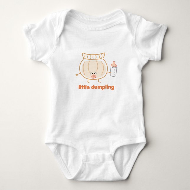 Baby Dumpling | nach Queenie-Karten Strampler (Vorderseite)