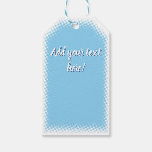 Baby Dusche Baby Blue Custom Geschenkanhänger