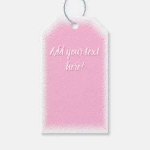 Baby Dusche Baby Pink Custom Geschenkanhänger