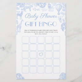 Baby Dusche Bingo Spielkarte