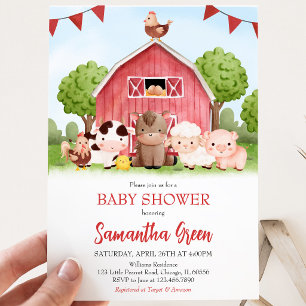 Baby-Dusche Einladung