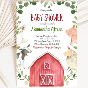 Baby-Dusche Einladung