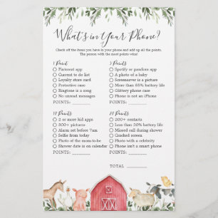 Baby-Dusche für Landtiere Was gibt es auf Ihrem Ha