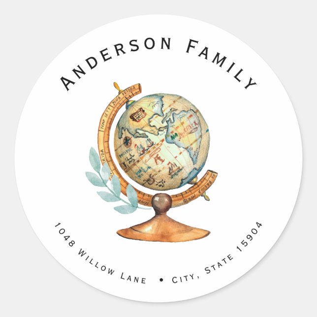 Baby-Dusche in großer Entfernung nach E-Mail-Adres Runder Aufkleber (Vorderseite)