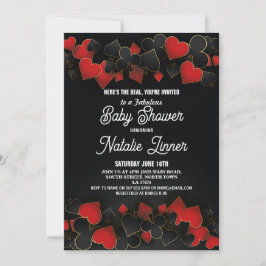 Baby Dusche Party Las Vegas Casino Royale Einladun Einladung