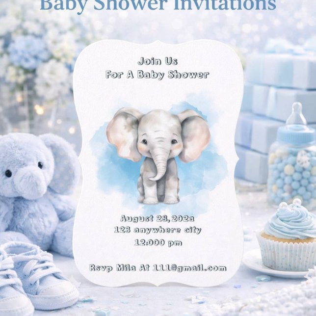 Baby Dusche Save The Date (Von Creator hochgeladen)