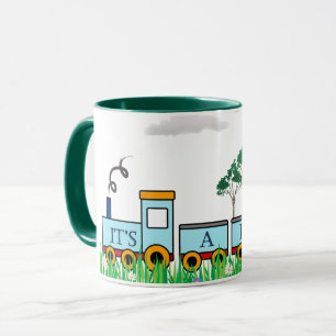 Baby Dusche Tasse - Jungen, Kleinzug