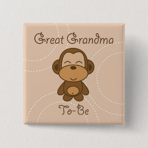 Baby-Duschen-Buttone Button