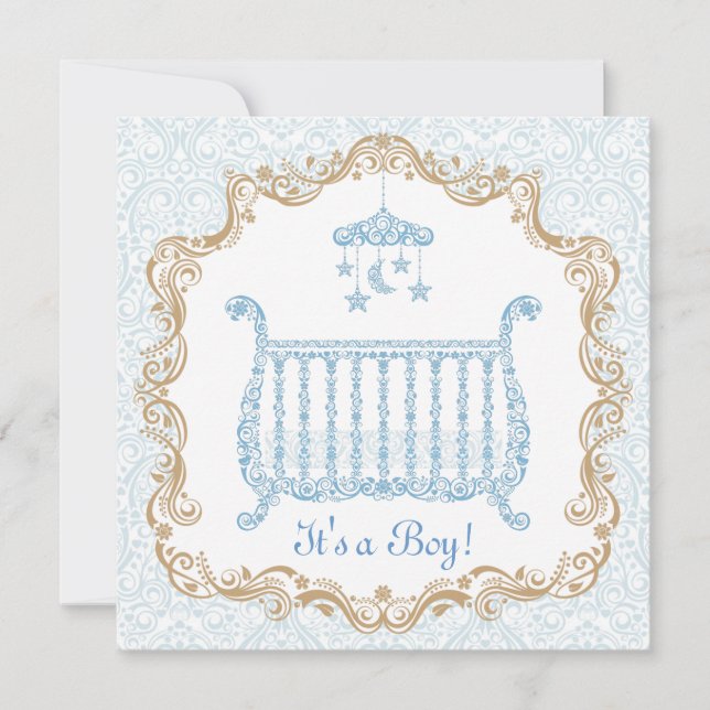 Baby-Duschen-Einladung Einladung (Vorderseite)