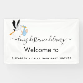 Baby Duschstorch Blue Boy Drive Banner