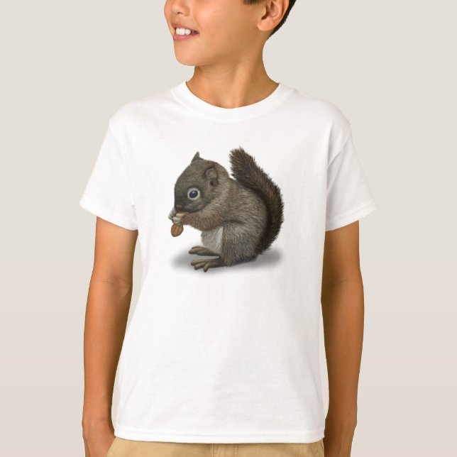 Baby-Eichhörnchen T-Shirt (Vorderseite)
