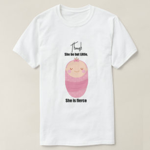 Baby eingewickeltes inspiriertes Gesigndesign T-Shirt
