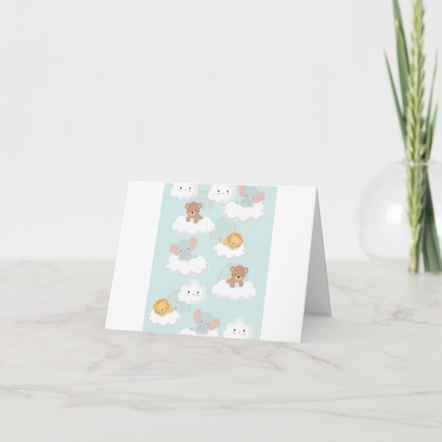 Baby Einladung (Vorderseite)