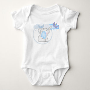 Baby Elefant Baby Bodysuit Strampler