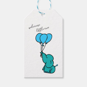 Baby-Elefant Geschenkanhänger