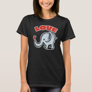 Baby Elefant Mama & Adult Jungs & Girls Spaß für T-Shirt