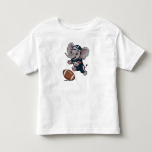 Baby-Elefant spielt Fußball Kleinkind T-shirt