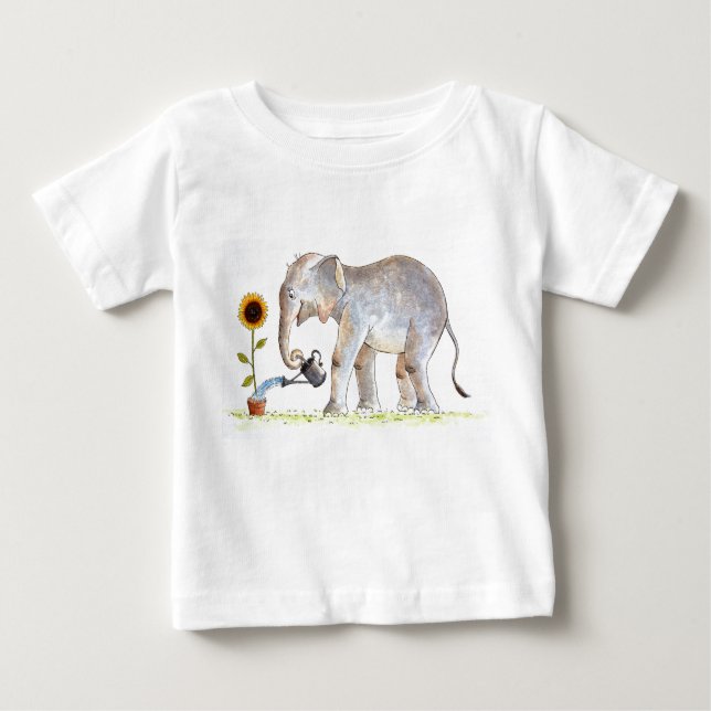 Baby-Elefant-T - Shirt (Vorderseite)