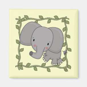 Baby-Elefant-T-Shirts und Geschenke Magnet