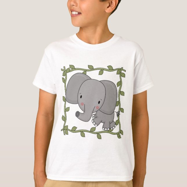 Baby-Elefant-T-Shirts und Geschenke T-Shirt (Vorderseite)