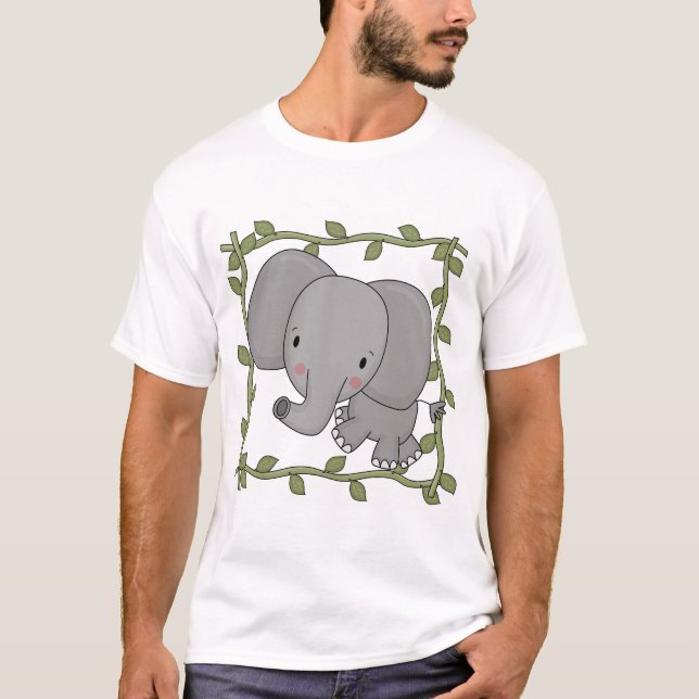 Baby-Elefant-T-Shirts und Geschenke T-Shirt (Vorderseite)