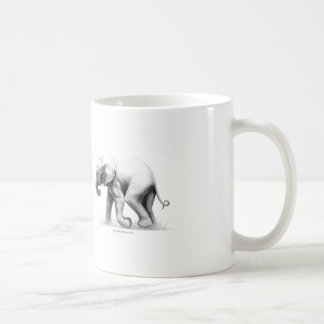 Baby-Elefant-Tasse Tasse (Rechts)