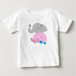 Baby-Elefanten-Baby-Shirt Baby T-shirt