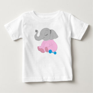 Baby-Elefanten-Baby-Shirt Baby T-shirt