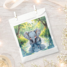 Baby-Elefanten-Themen-Baby-Party