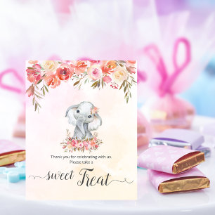 Baby Elephant Baby Dusche Sweet Leckerei Poster
