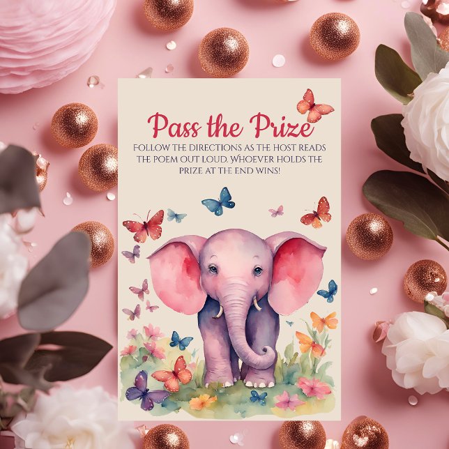 Baby Elephant Baby Shower gibt das Preisspiel (Von Creator hochgeladen)