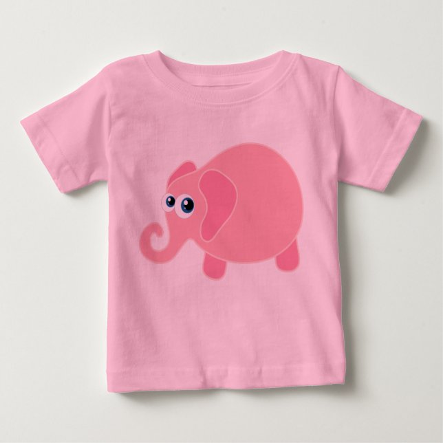 Baby Elephant Baby T-shirt (Vorderseite)