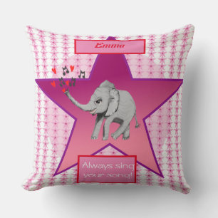 Baby Elephant Big Dream Baby Kissen