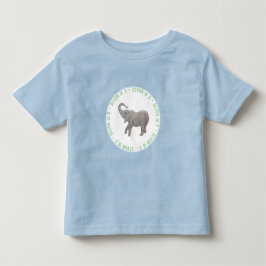 Baby Elephant Blue Gast of Honour T-Shirt