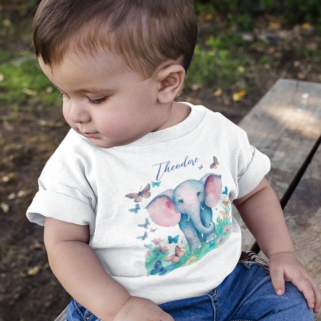 Baby Elephant Boy T-shirt (Von Creator hochgeladen)